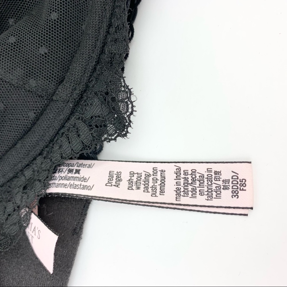 Victoria’s Secret Wicked Unlined Balconette Bra Polka Dot Lace Lingerie New - Picture 2 of 5
